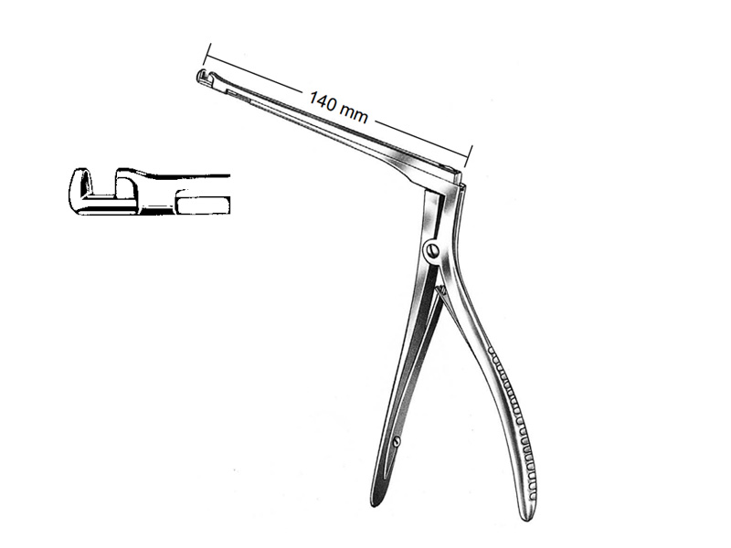 Perforator HAJEK-KOFLER, taiere in sus  5x4mm