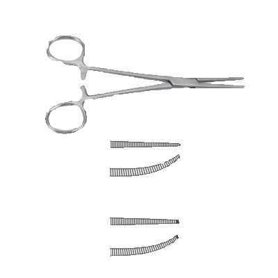 Pensa hemostatica CRILE-RANKIN, dreapta, L16cm 