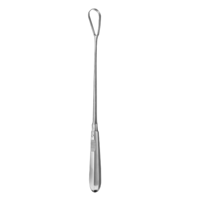 Chiureta uterina BUMM, ascutita, L35cm  D30mm (Fig 14)