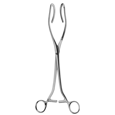 Pensa elevator uterin DARTIGUES, L27cm 