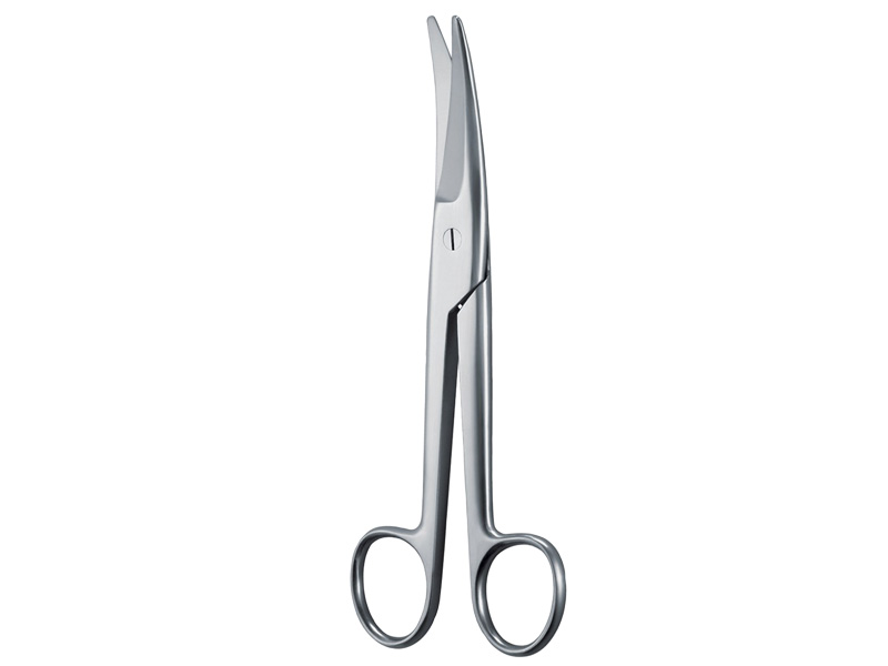 Foarfeca disectie MAYO, curba, cu TC  L14.5cm