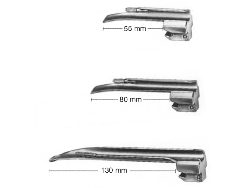 Lama laringoscop MILLER  Nr.2, L130mm