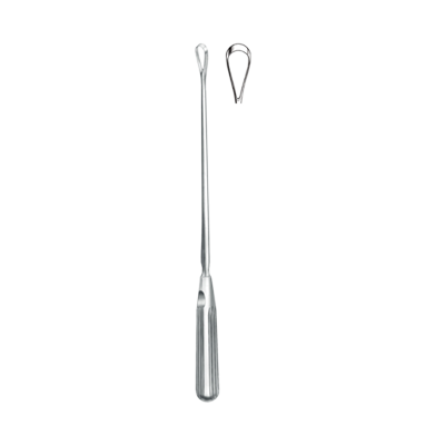 Chiureta uterina SIMS, bont, L28cm  D5mm (Fig 00)