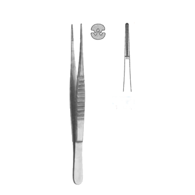 Pensa atraumatica DE BAKEY, varf 1.5mm, L15cm 