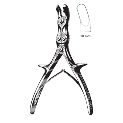 Cleste STILLE-LUER, curb, 10mm, L22cm 