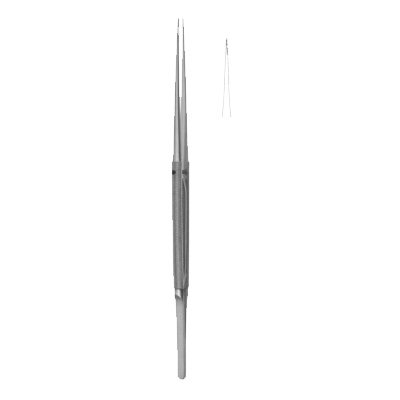 Pensa microchirurgie, dreapta, varf diamant 0.8mm, L18cm 