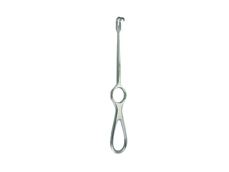 Retractor VOLKMANN, semi-ascutit, L21.5cm  2 dinti