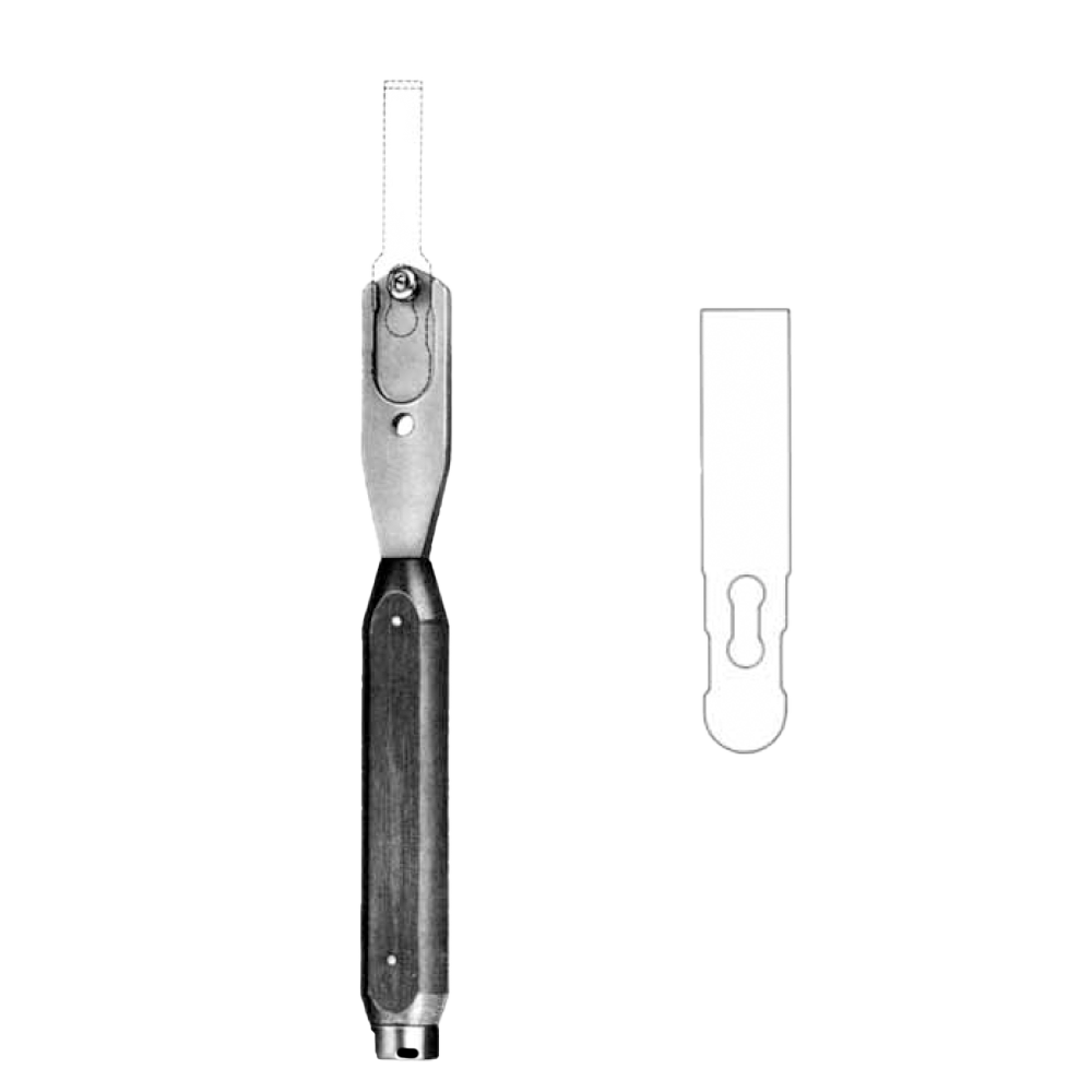 Lama interschimbabila osteotom (dalta) pentru manerul 33676-01, 16mm, L8.5mm 