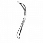 Retractor AUFRANC-COBRA L=26 cm, 32 mm, cu varf ascutit zimtat 