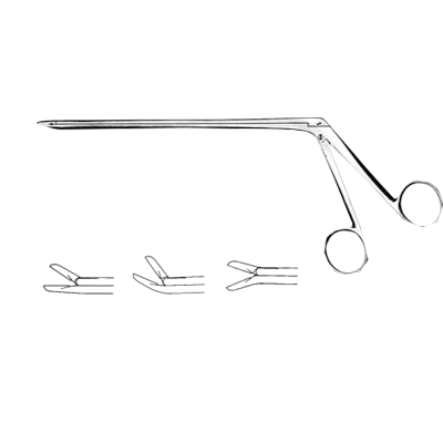 Cleste laminectomie SPURLING 4x10mm, 18cm, drept