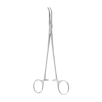 Pensa de disectie OVERHOLT-GEISSENDOERFER  curba, zimtata, 21cm