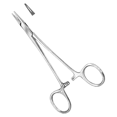 Portac HEGAR vascular cu TC, L18 cm 