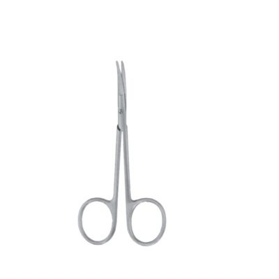 Foarfeca blefaroplastie KAYE, dreapta, varf zimtat L11.5cm