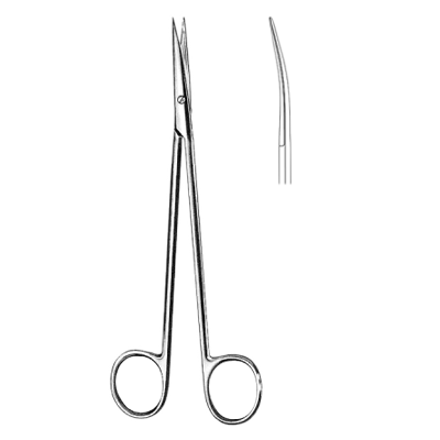 Foarfeca neurochirurgie  curba, L15cm