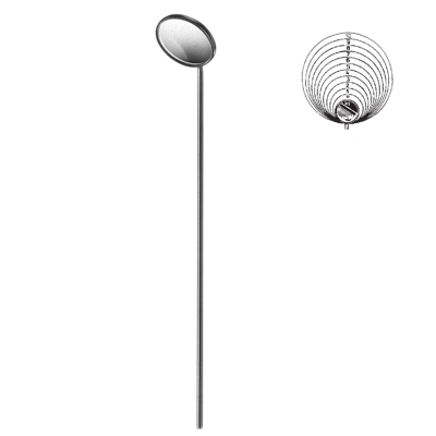 Oglinda laringe fara maner  Fig. 00, D8mm