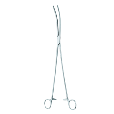 Pensa vasculara multifunctionala DE BAKEY, curba  L27cm