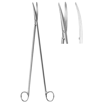 Foarfeca disectie METZENBAUM-FINO  L23cm, curba