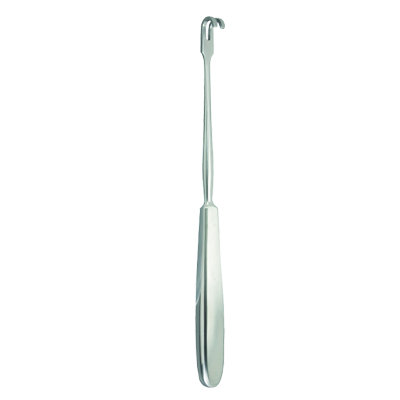 Retractor (trach.) bont, furca 2 dinti L16cm