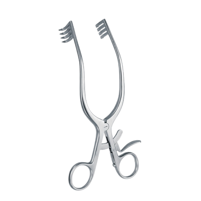 Retractor ADSON, ascutit L19cm