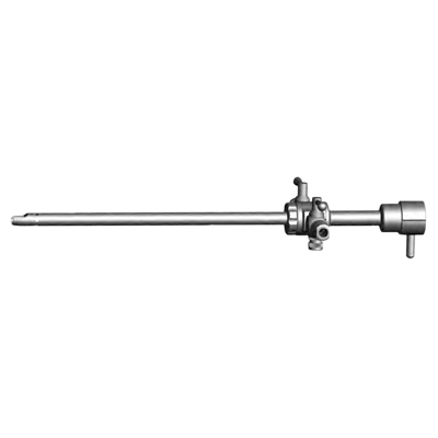 Teaca artroscopie, pentru telescop, 2 valve pivotante 0-70 gr., D4mm, L175mm