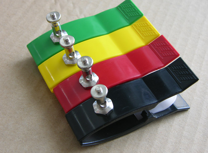 Set 4 electrozi ECG pediatrie, tip cleste 