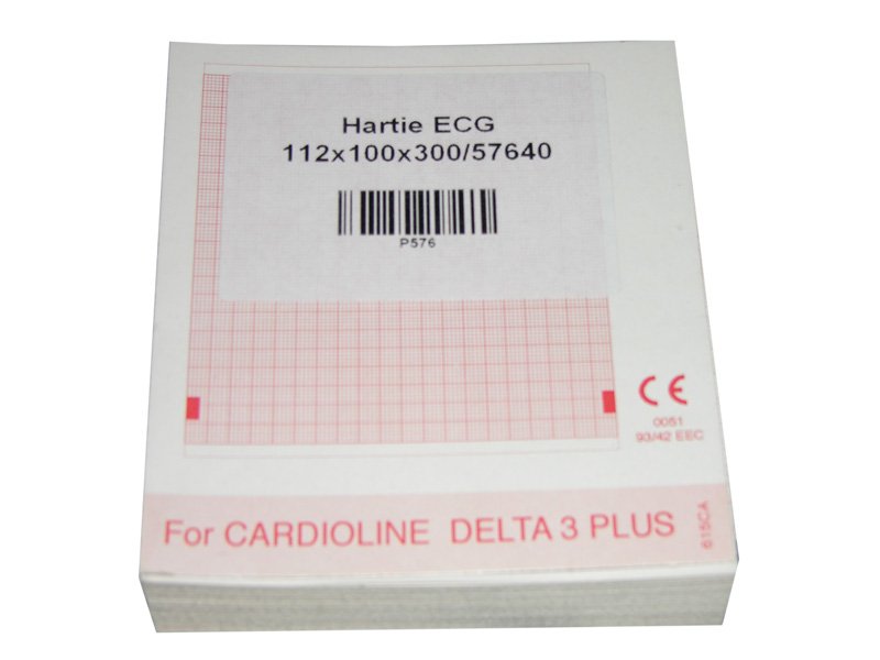 Hartie ECG/EKG Top 112 mm x 100 mm x 300 file