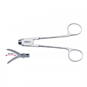 Foarfeca WONDERCUT, curba, actiune dubla, maner axial, fara clichet, falci 20mm, D5mm, L360mm 