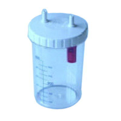 Vas colector B-9, cu capac, 1l 