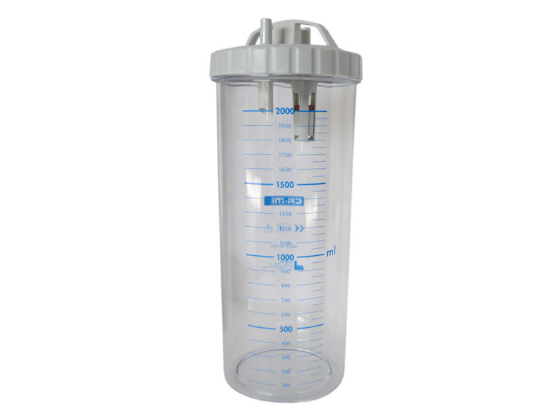 Vas colector cu capac, 2l 