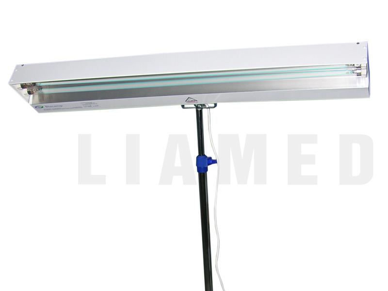 Lampa bactericida LBA, cu 2 tuburi UV-C cu stativ  2x30W