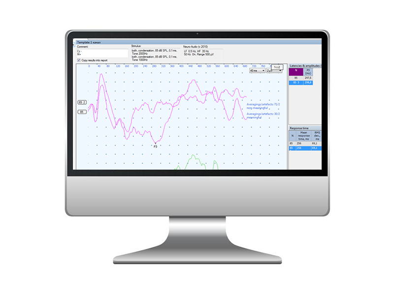 Software si accesorii pentru PE cognitive NEURO-AUDIO