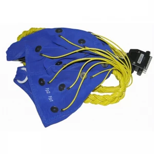 Casca EEG ciorap  albastra, adult, marime 58-62cm