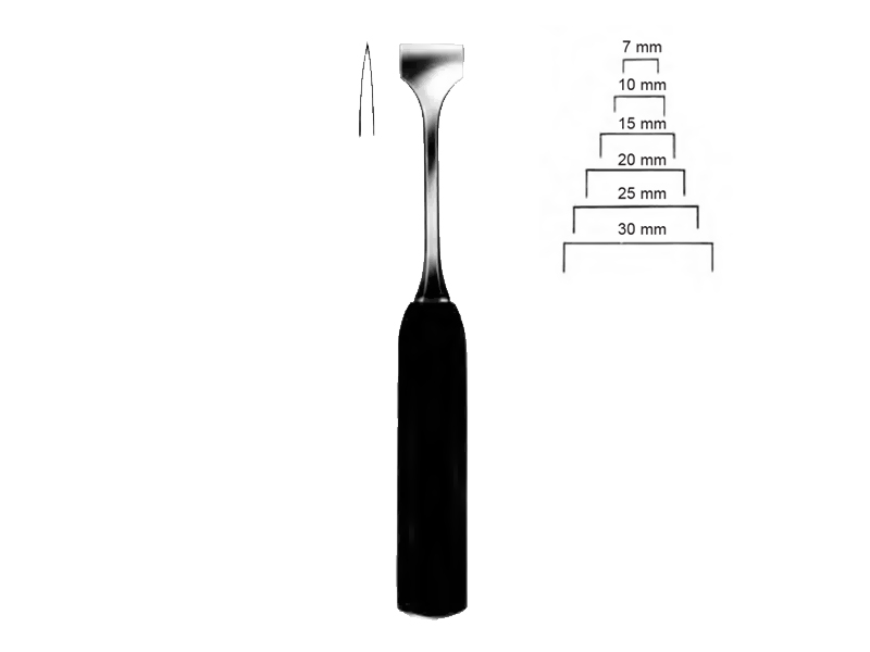 Osteotom (dalta) LEXER  10mm, L. 22cm