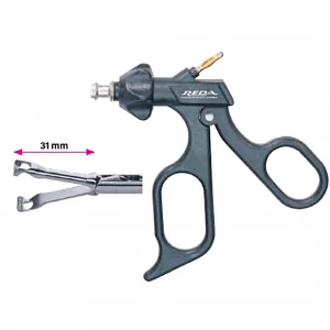 Clema BABKOCK, actiune dubla, dinti distali, maner ergonomic, cu HF, pivotant, demontabil, falci 31mm, D5mm, L330mm 