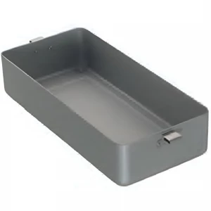 Mini container sterilizare fara capac, baza neperforata,  300x140x70mm