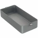 Mini container sterilizare fara capac, baza neperforata,  300x140x70mm