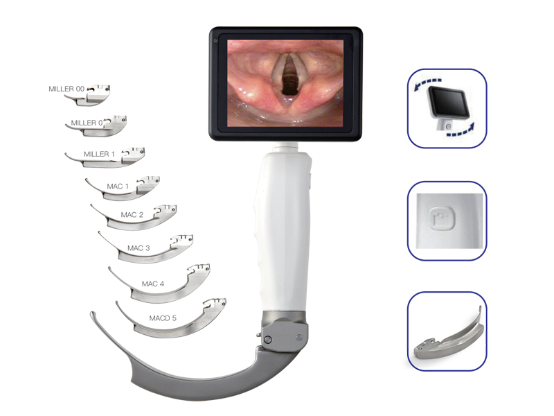 Videolaringoscop VL3R cu lame reutilizabile 
