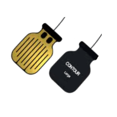 Electrod CONTOUR compatibil cu YOUTECARX, set 4buc  dimensiune mare, 48x48mm