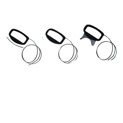 Set cu 3 instrumente multifunctionale terapie fasciala compatibil cu FISIOWARM 7.0 