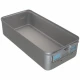 Container sterilizare 1/1, fara capac, baza neperforata,  580x280x135mm