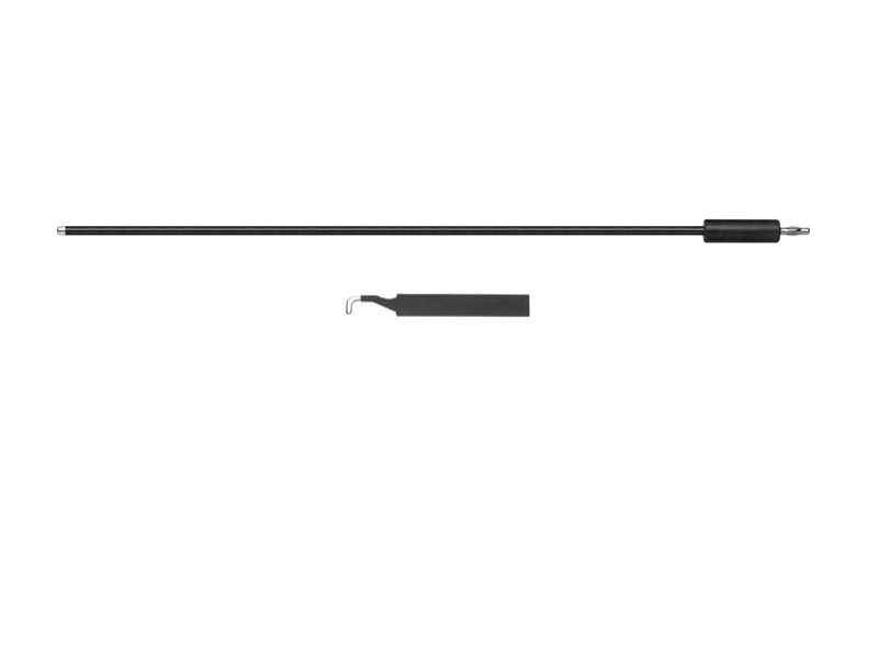 Electrod HOOK, monopolar, forma L, maner dimensiune mica, conector HF, D5mm, L330mm 