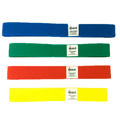 Benzi elastice pentru glezna MOVES ANKLECISER, set 4buc 