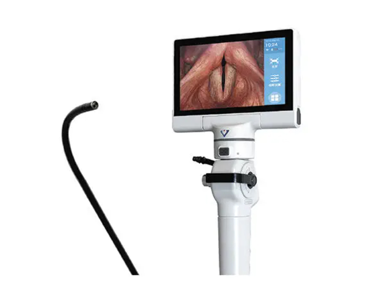 Videonazofaringoscop flexibil EF28 cu monitor VS50B 