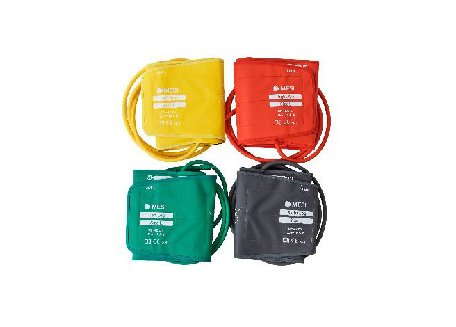 Set mansete pentru aparat automat indice glezna-brat cu 4 mansete,  marimea M