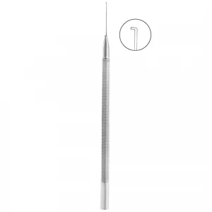 Carlig pentru iris SINSKEY, varf bont, D0.2mm, L11.5cm 