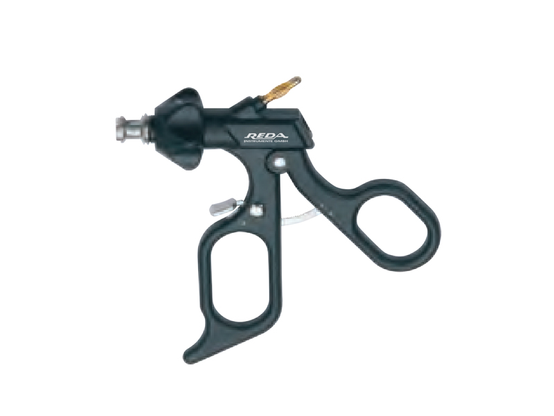 Maner ergonomic uni cu clichet, buton on/off, cu HF, pivotant la 360grd 