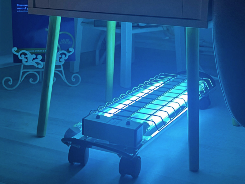 Dispozitiv de dezinfectie UV-C SKATEBOARD, 2x25W 