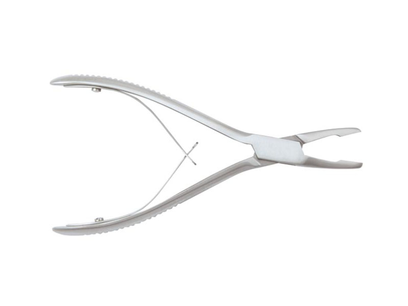 Rongeur pentru os JANSEN, drept, L17.5cm 