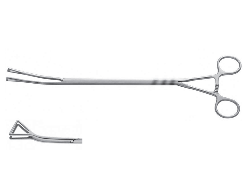 Clema prindere DUVAL, falci 2.5cm, tija 10mm, L34cm 