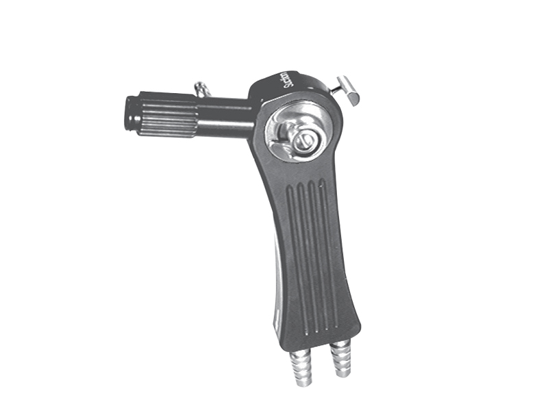 Maner egronomic aspirare-irigare, blocaj 2 directii, conector HF, conector LL, 4mm 